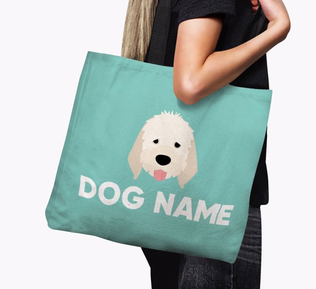 Personalized {dogsName} Icon Canvas Bag